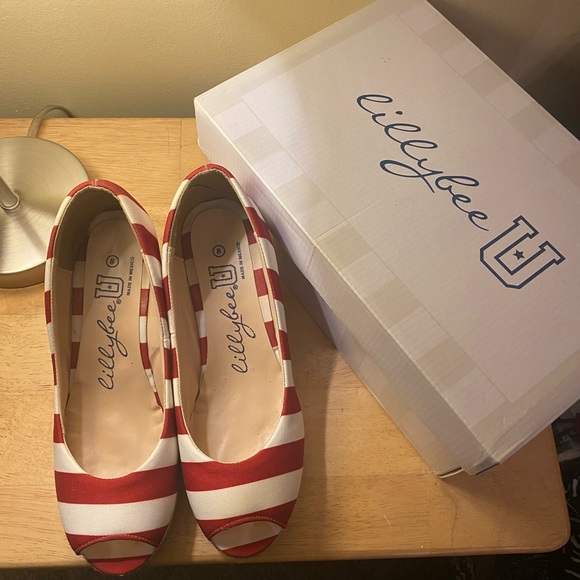 Lilly Bee U open toe wedges - Picture 7 of 7